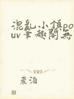 混乱小镇popuv笔趣阁无广告封面