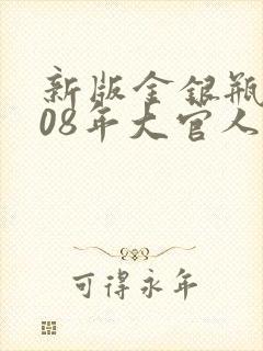 新版金银瓶2008年大官人