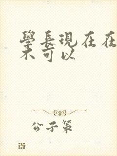 学长现在在上课不可以