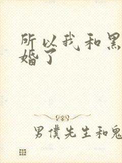 所以我和黑粉结婚了