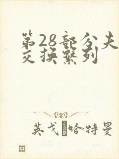 第28部分夫妇交换系列