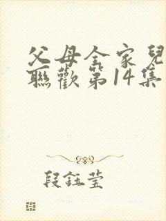 父母全家儿女大联欢第14集