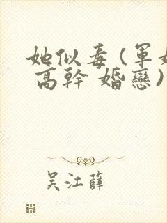 她似毒 (军婚 高干 婚恋)完结