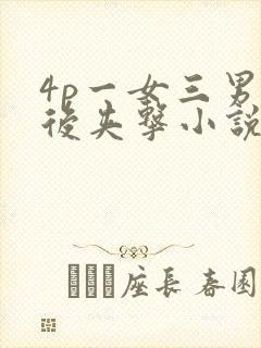 4p一女三男前后夹击小说