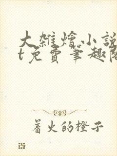 大杂烩小说txt免费笔趣阁