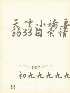 天价小娇妻总裁的33日索情