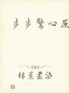 步步惊心原著