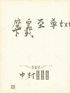 魔皇至尊txt下载