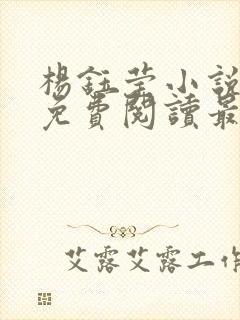 杨钰莹小说全文免费阅读最新章节