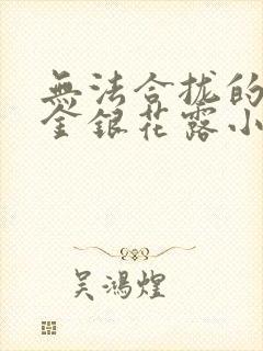 《无法合拢的皇帝金银花露小说》小说封面