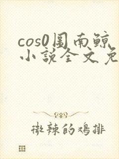 cos0图南鲸小说全文免费阅读笔趣阁封面
