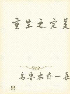 重生之完美一生