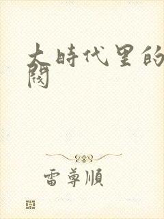 大时代里的小军阀