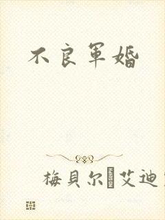 不良军婚封面