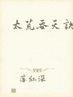 太荒吞天诀小说