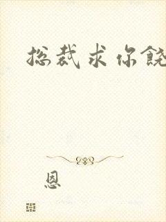 总裁求你饶了我封面