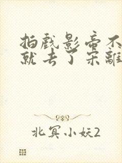 拍戏影帝不小心就去了宋离