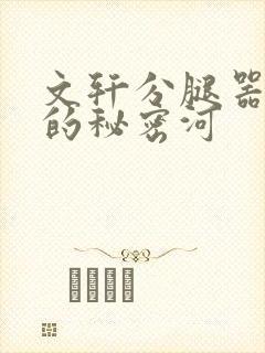 文轩分腿器河马的秘密河