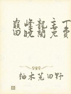 巅峰龙主丁长顺田晓兰免费阅读