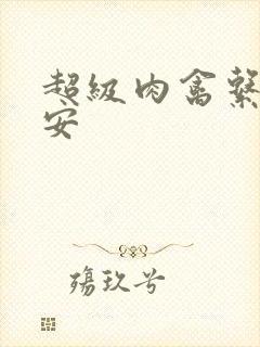 超级肉禽系统保安