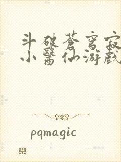 斗破苍穹寂寞的小医仙游戏世界