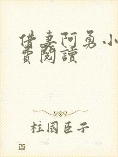 借妻阿勇小说免费阅读