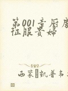 第001章厨房征服贵妇