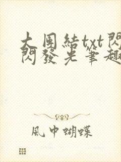 大团结txt闪闪发光笔趣阁