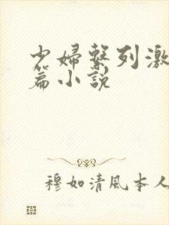 少妇系列激情短篇小说