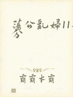 荡公乱妇11部分封面