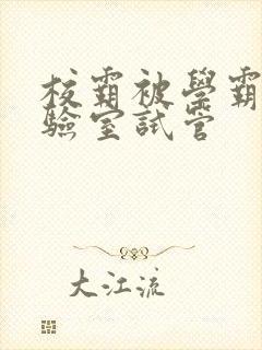 校霸被学霸压实验室试管