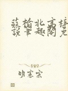 苏榆北高梓淇小说笔趣阁免费阅读