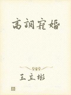 高调宠婚
