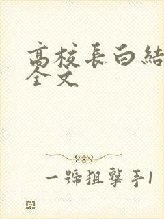 高校长白结小说全文