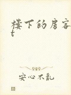 楼下的房客txt