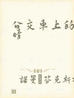 公交车上的诗请晴