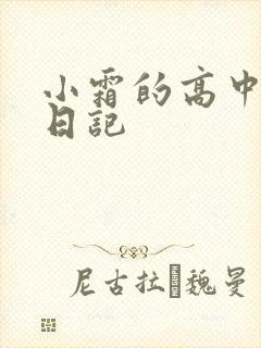 小霜的高中成长日记
