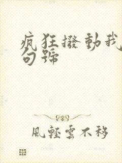 疯狂拨动我的小句号