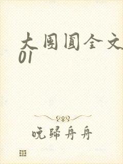 大团圆全文阅读01