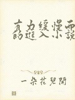 有力缓慢而坚定的进入小说