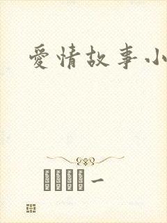 爱情故事小说