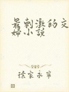 最刺激的交换夫妇小说