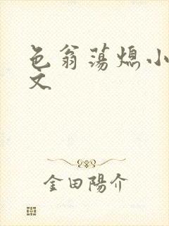 色翁荡熄小说全文