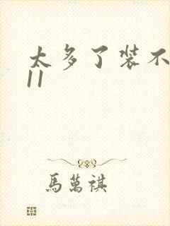 太多了装不下H11