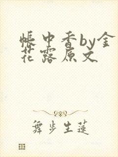 帐中香by金银花露原文