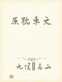 原耽车文