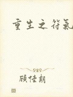 重生之符气冲天