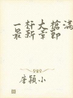 一杆大枪满屋扫最新章节