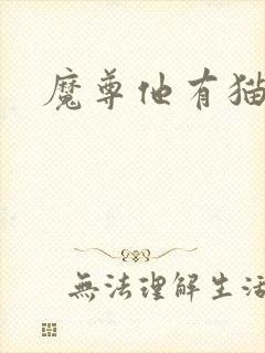 魔尊他有猫了