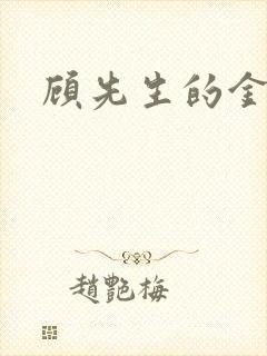 顾先生的金丝雀